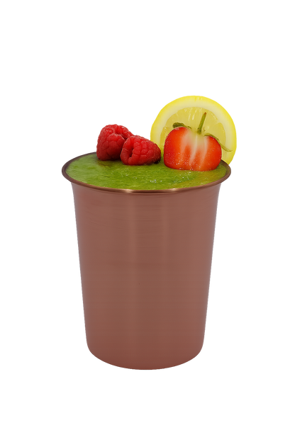 Edelstahlplattierter Kupferbecher