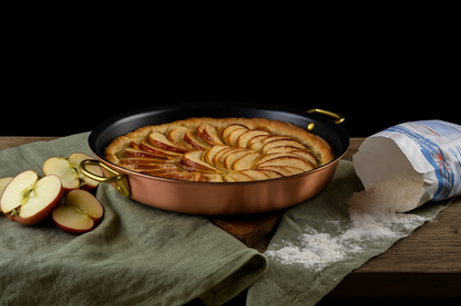 Tarte-Tatin-Backformen, Crêpepfanne