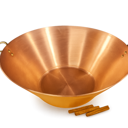 Induktionsmarmeladentopf "Profi" aus reinem Kupfer