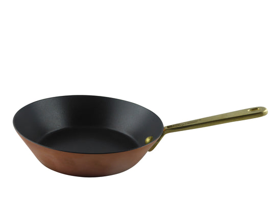 Mini Stielpfanne 12 cm Durchmesser für Induktion mit Keramikversiegelung